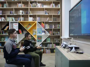 В поселке Красная Горка Пильнинского округа открылась модельная библиотека